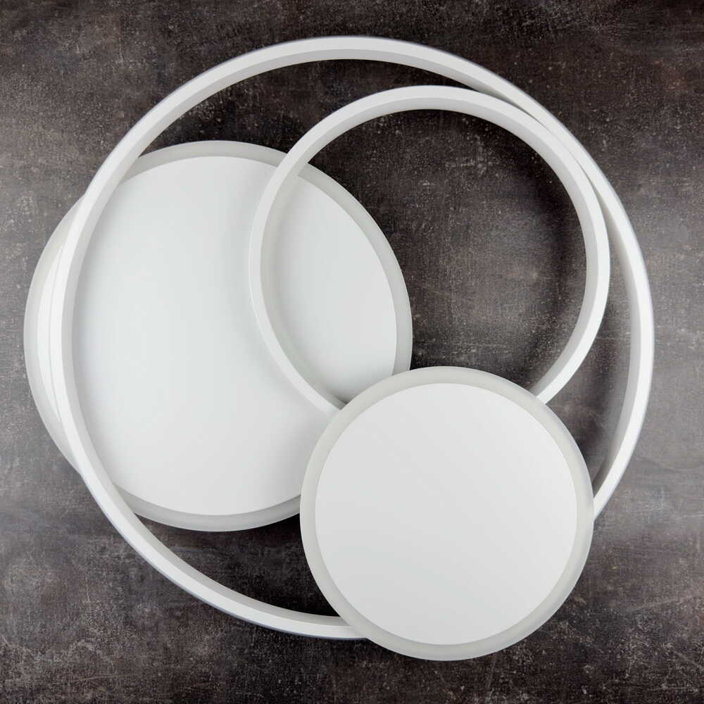 Светильник LED smart SPINER с пультом 100Вт 3000-6000K 7000Lm Круглый Белый 220525